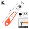Telescopic Screwdriver Magnetic Bits Drivers Set Adjustable Ratchet Wrench Dual-Purpose Spanner Handle Socket Repair Hand Tools