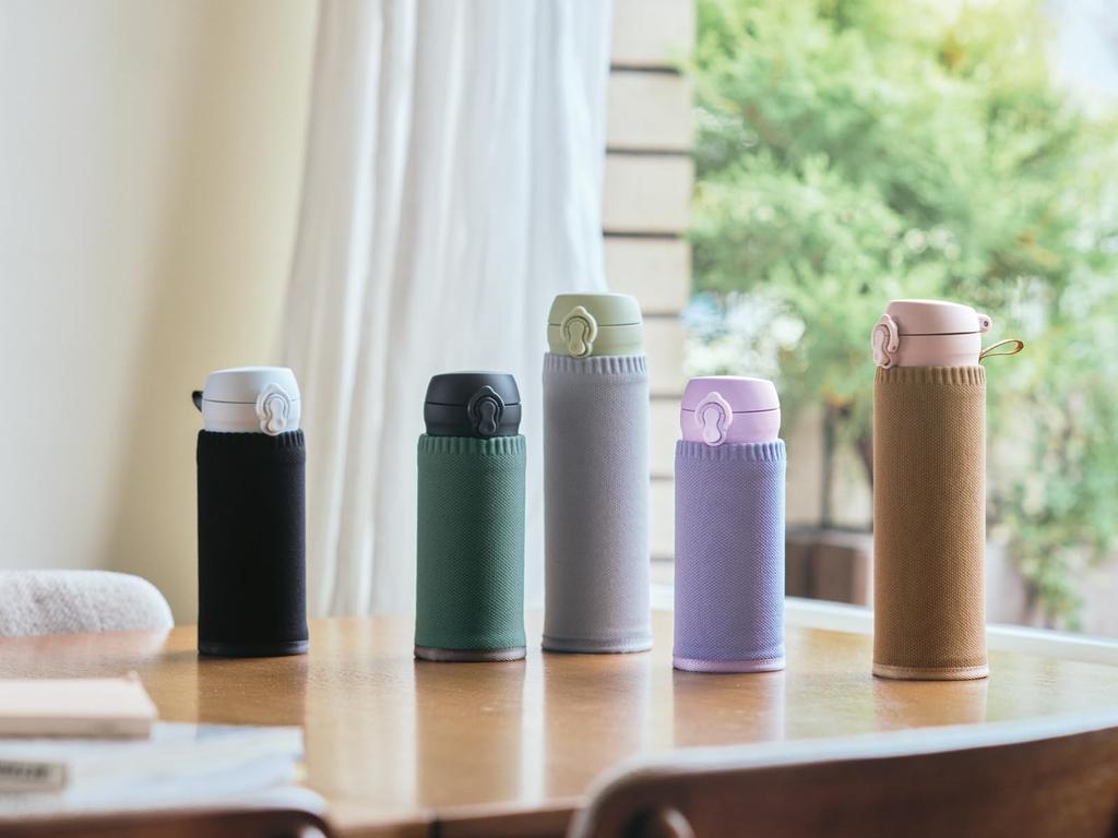 Thermos My Bottle for approximately 500ml BK Cover, Black, bottles, APJ-500
