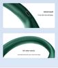 Rechargeable Bladeless Neck-Hanging Portable Mini Fan - Available in Green, White, and Pink.