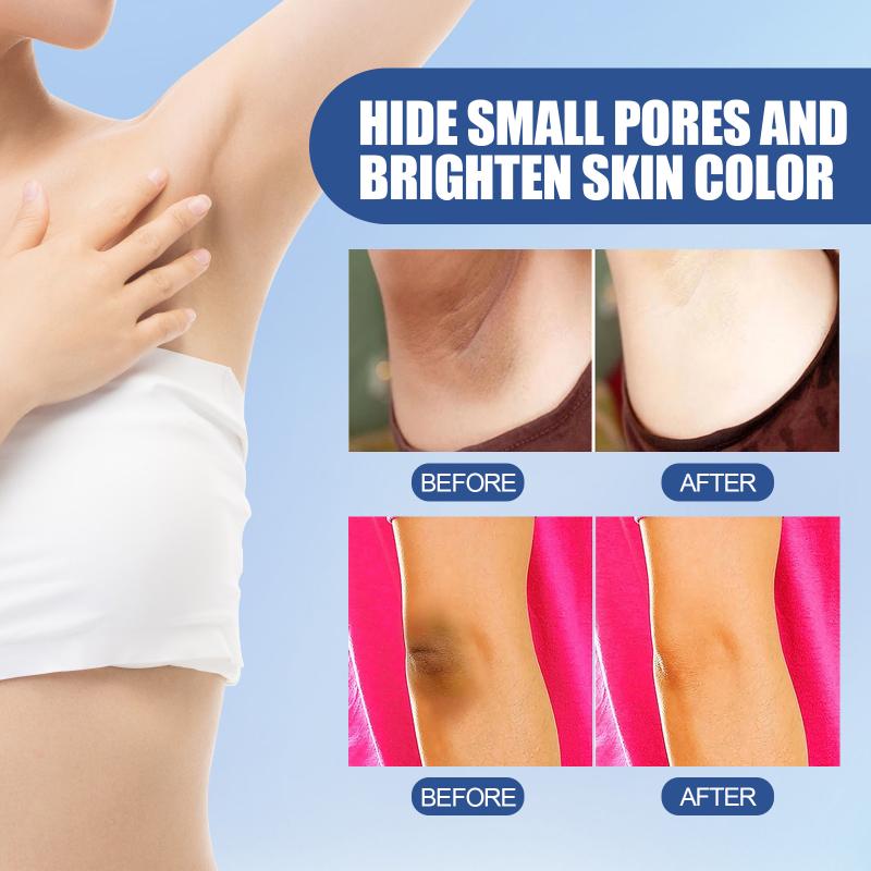 Whitening Body Lotion for Underarm and Elbow, Moisturizing and Nourishing Cream for Knee and Concealing Blemishes