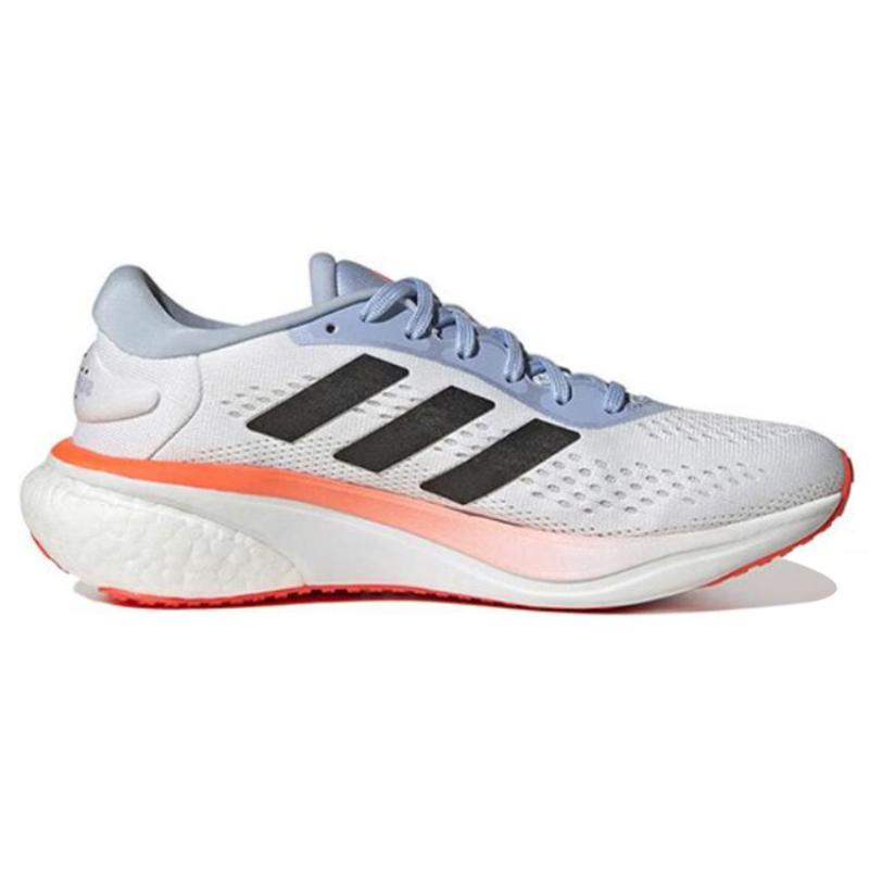 Adidas Supernova 2 Anti-Slip And Wear-Resistant Lightweight Low-Top Casual Running Shoes Women's Gray Sneakers HR0100