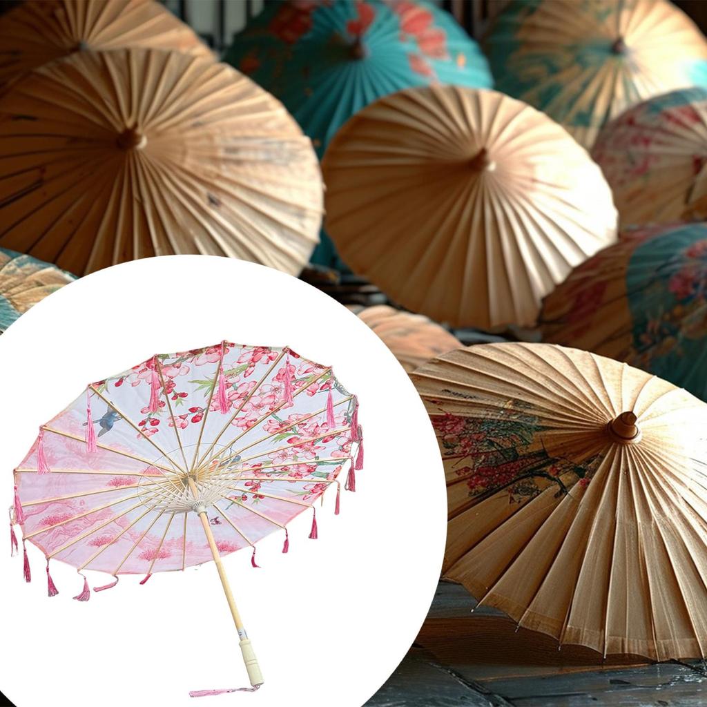 Chinese Oil Paper Umbrella Classical Dance Cosplay Umbrella Wedding Props