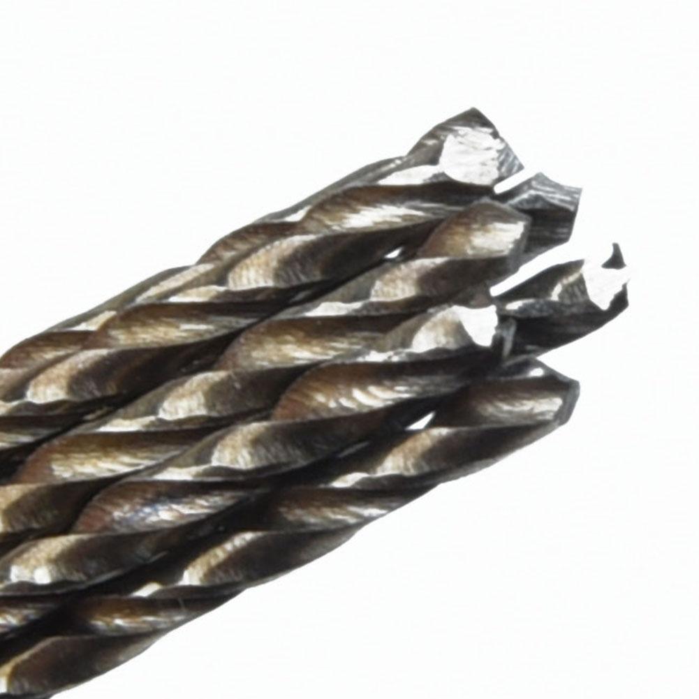 30 buc Burghie Mici HSS Coadă Dreaptă pentru Găurire Plastic Lemn 0.6-2.0mm