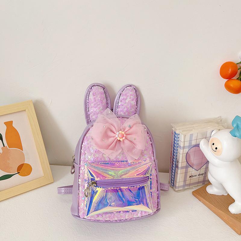 Adorable Korean Style Children's Backpack With Bow Design Perfect For School And Outings