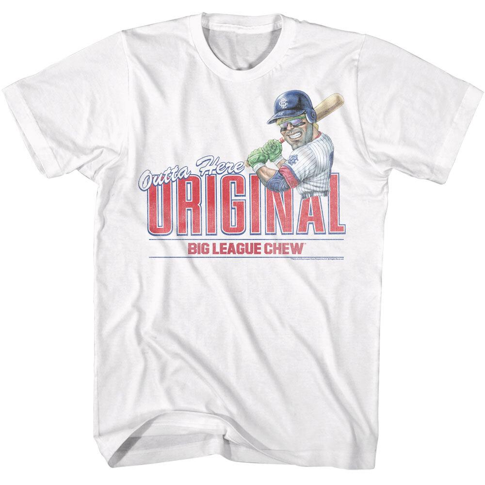 Big League Chew Original Bubble Gum Outta Here Batter Men T Shirt XXXL