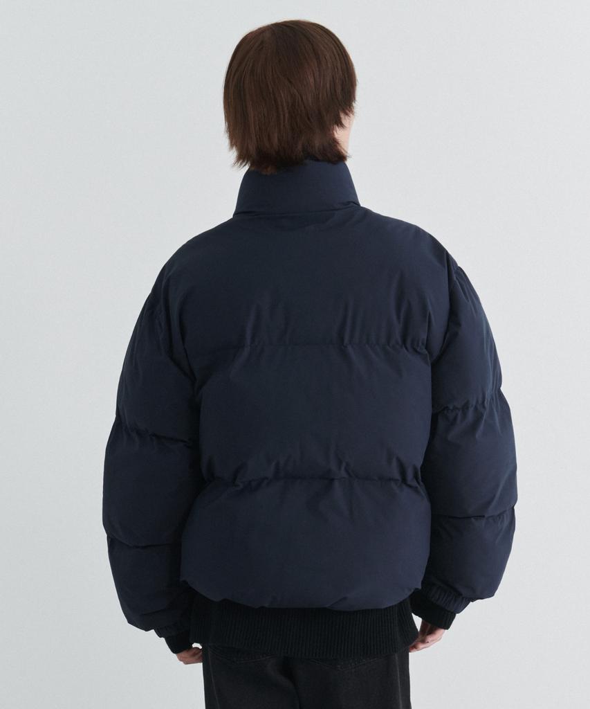 Musinsa Standard Daily Puffer Short Padded Jacket [Navy]