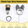 Durable M10 Ball Joint Tie Rod End Assembly Steering Knuckle Kit For 50Cc-250Cc ATV Buggy Dirt Bike Dune Buggy Accessory Par