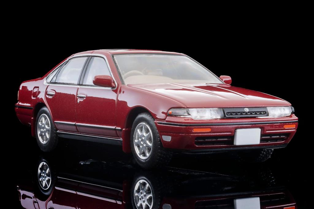 TOMYTEC Tomica Limited Vintage Neo Nissan Cefiro Town Ride N Wine Red 1991 Model 339366 1/64 LV-N319d (Finished Product)