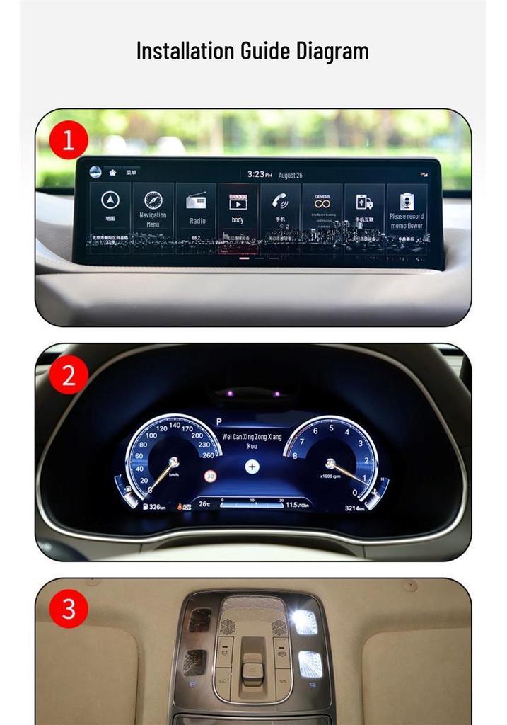 Der Genesis GV80 ist ein leistungsfähiges, kompaktes und leichtes Auto mit einem leistungsstarken Elektromotor, der mit einer Leistung von 120 kW (250 PS) und einer Leistung von 120 PS (400 Nm) angetrieben wird. Er verfügt über eine 100-mm-Lauffläche und eine 12-mm-Lauffläche mit 120 mm Durchmesser. (2021-2023) Schaltkonsolen-Aufkleber - Transparente TPU-Folie Zubehör.