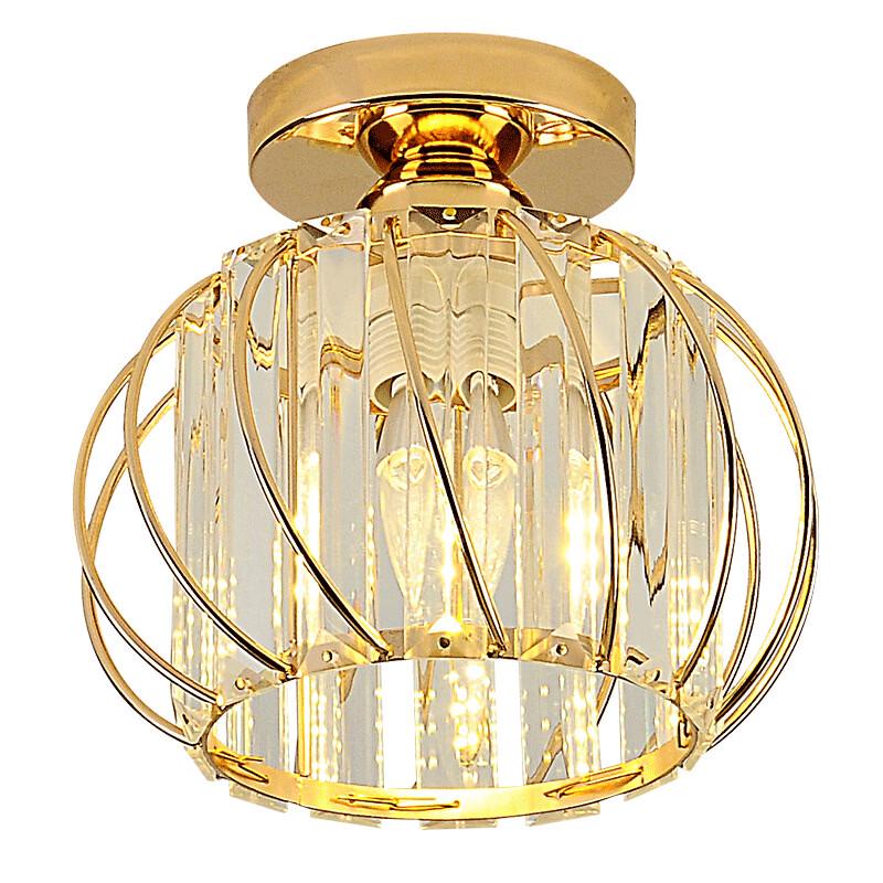 Lustră și pendul Oeny Pumpkin Crystal LED