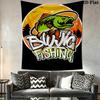 Modern fishing Pattern Home Decor Tapestry, Wall Hanging, Decorative RV Wall Cloth.ZGT0914408