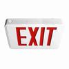 LED Emergency Exit Sign Professional IP30 Protection Grade Long Lasting Red LED Exit Sign for Business AC85‑265V