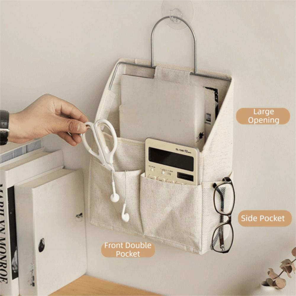 with Pockets Wall-Mounted Organizer Multifunctional Wall Hanging Pouch  Dormitory