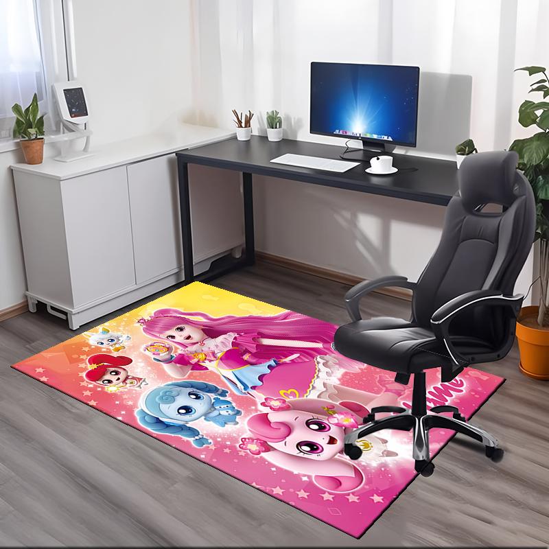 Custom Name Twinkle Catch Teenieping Printed Carpet, for Office Chair Living Room Bedroom Kitchen Room Decor Gifts.