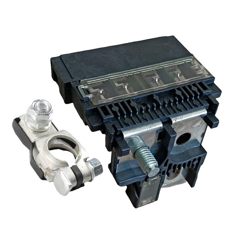 5-Way Fusible Link Block Positive Terminal Battery Fuse Box Socket 2438079910 956130 For Nissan For Versa 2012-2019