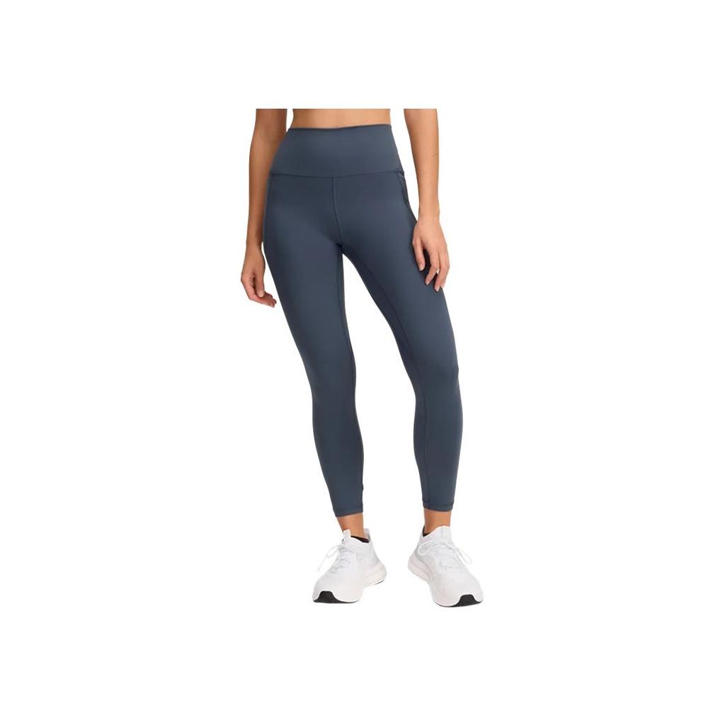 Under Armour Meridian FW24 Solid Comfortable Low Waist Nine Point Sports Pants Women Pants Storm-Gray 1382525-044