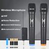 Handheld Microphones 2.4G Wireless Microphone Karaoke Microphone Dynamic Multi-Microphone Kits Mic for Live KTV Wedding Party