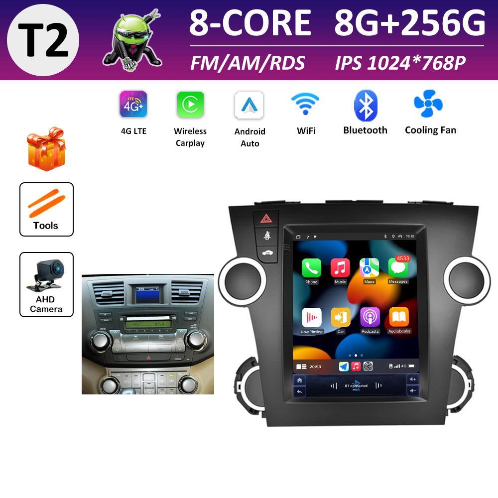 Android Intelligent System for Toyota Highlander 2009 2010 2011 2012 - 2014 GPS Navigation WIFI IPS Touch Screen Auto Tools WIFI