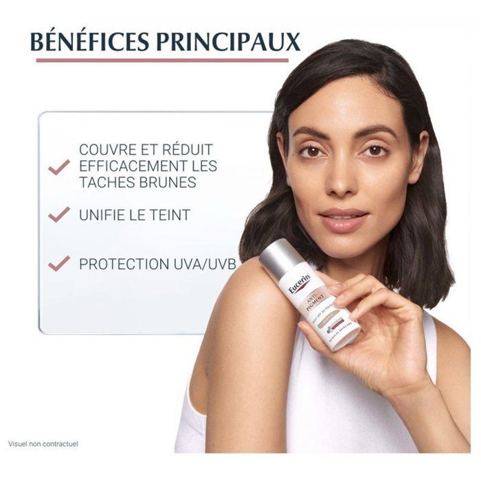 Soin de jour - Eucerin - Anti Pigment - Teinte Medium - SPF30 - 50 ml