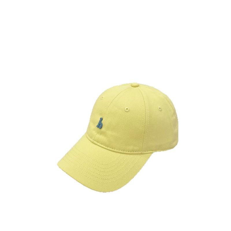 Baseball cap, hand-sewn hardware h letter soft top cotton cloth, thin sunshade, sunscreen cap, women's model