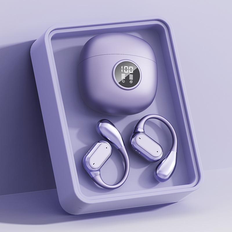 "Huaqiangbei New OWS Bluetooth Bone Conduction In-Earless Sports High-Fidelity Ultra-Long Battery Life Headphones".