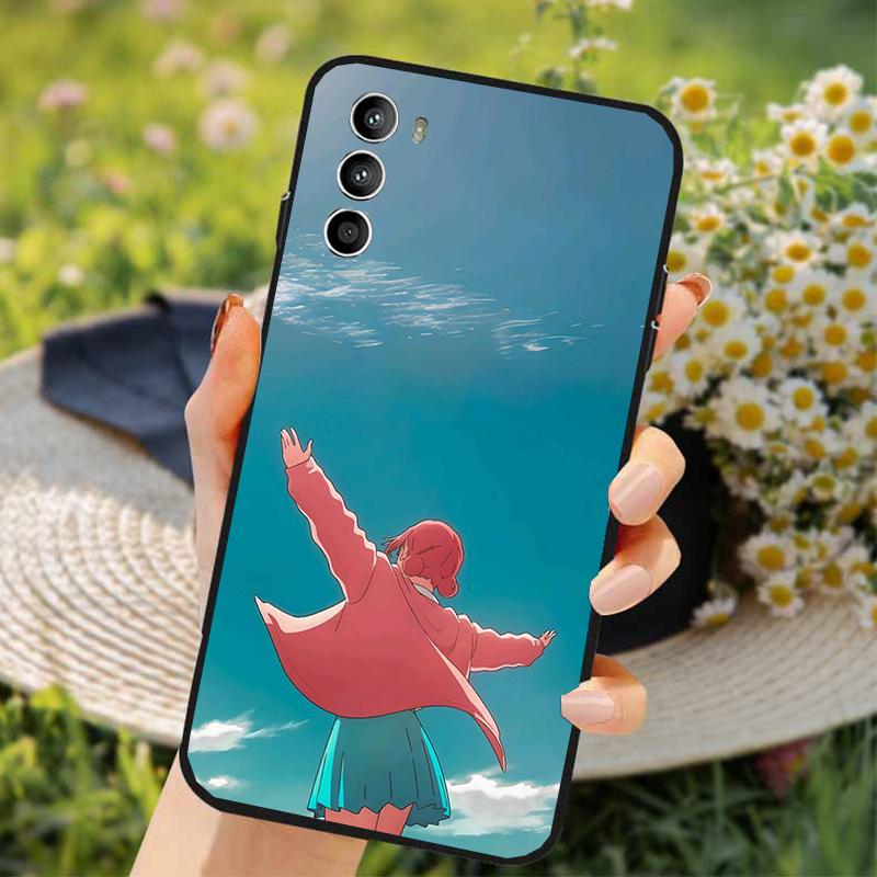 Phone Case For Moto G86 G85 G75 G15 G05 G56 G72 G53 G54 G84 G60 G31 G32 G24  G 5G G Play Blue Box Chinatsu Taiki Hina Chono