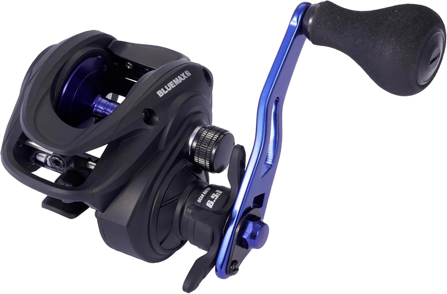 

Blue Max Boat Left Handed Baitcasting Reel Multi-Spec Double-Axis [Used] синий