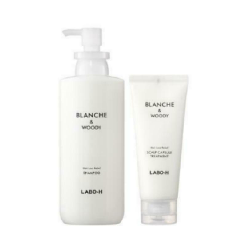

Labo H Шампунь для укрепления кожи головы Blanche & Woody Edition 333мл+100мл