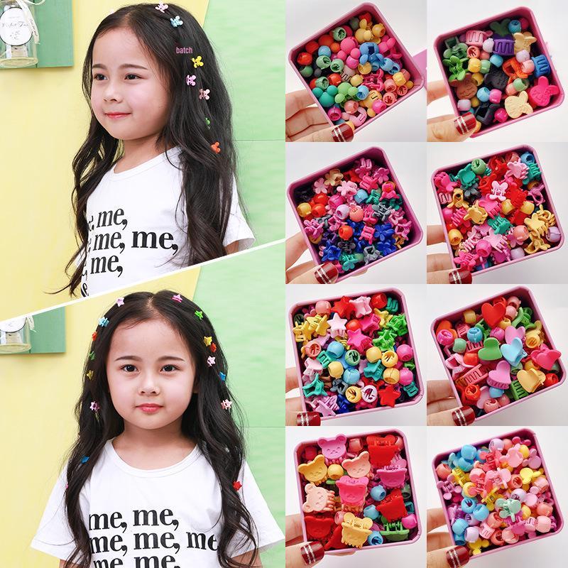 Bunte Blume Haarspange für Kinder Hochsteckfrisur