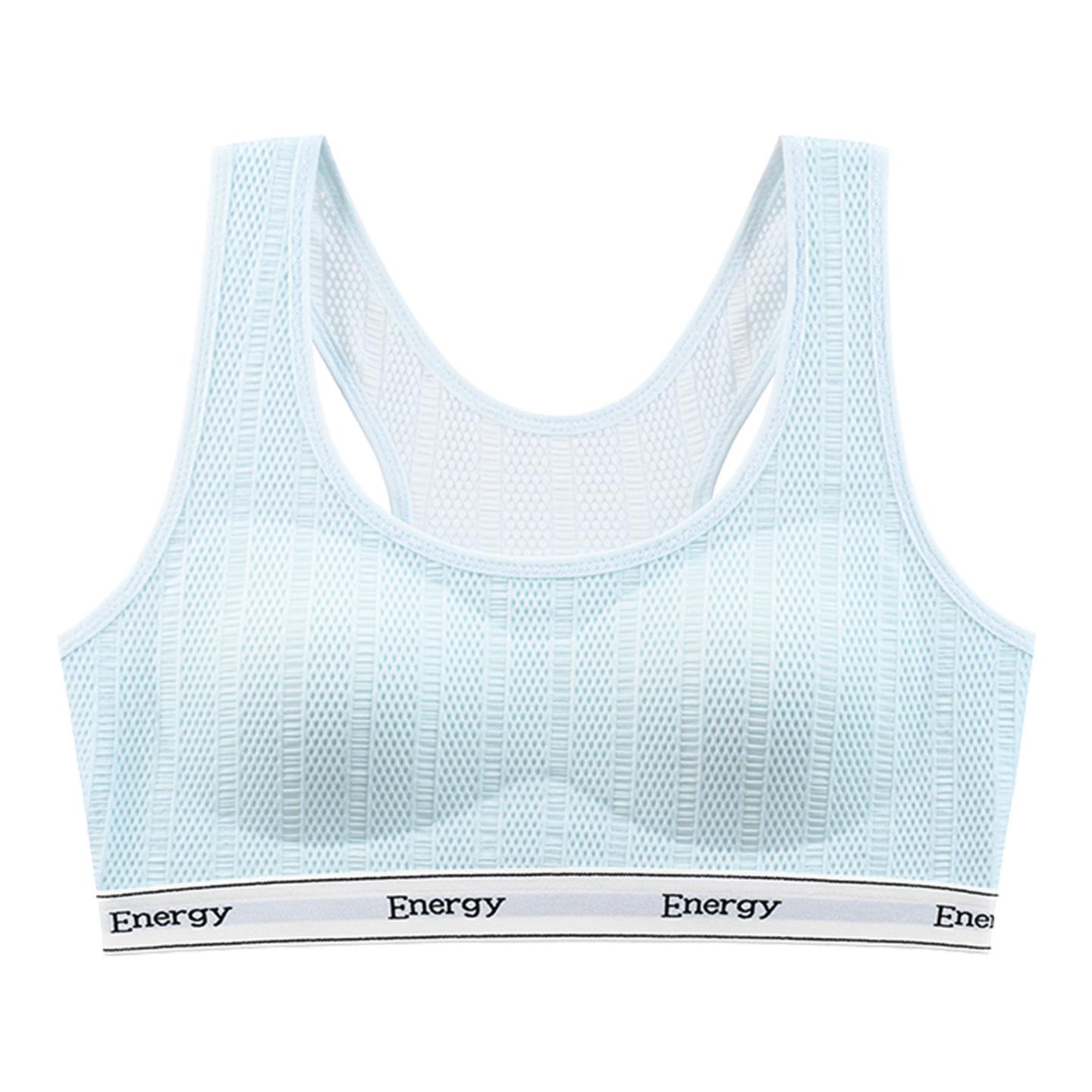 

Girls easily non-sensory breathable women s vest comfortable no steel ring sports fixed cup 2xl (recommended 60-70kg ) синій