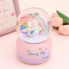 Starry Sky Unicorn Crystal Ball Music Box - Qixi Festival Gift Ornament