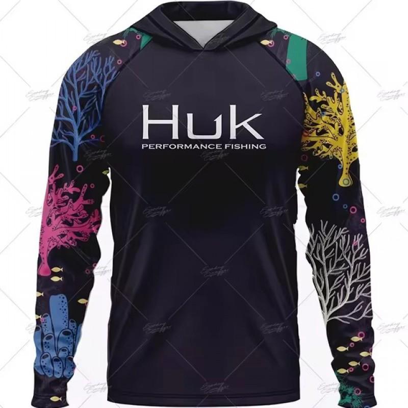 Quick-Dry Fishing Shirt With Hood UV Protection Mosquito Repellent Long Sleeve Outdoor Angling Wear Men Women