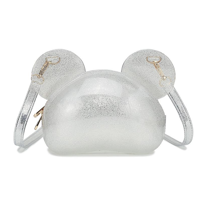 Jelly Bag Cartoon Ear Bag Texture Messenger Malá taška přes rameno Summer Wild