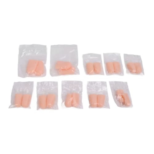 Gel Toe Caps, Big Toe Guard Cushion Toe Protectors for Blisters, Corns, Calluses, Toe Sleeve Protectors for Ingrown Toenails, 10 Pairs
