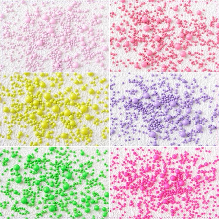 Nails Caviar Beads Metal Nail Beads Micro Pixie-Beads for DIY Nail Art Charms