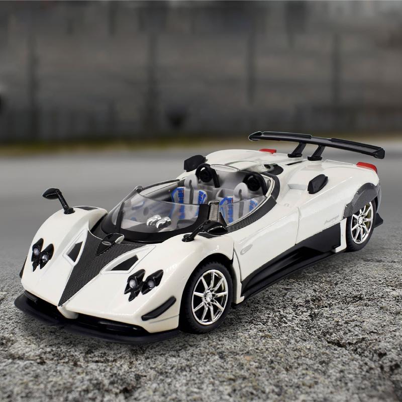 1/24 Scale Pagani Zonda HP Barchetta Limited Convertible Edition Supercar Alloy Metal Diecast Car Model Independent DIY Design Gifts