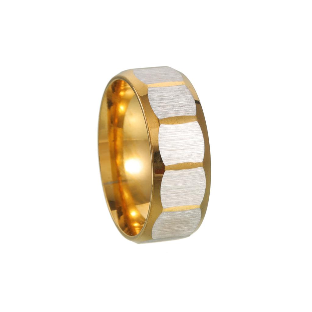 1pc Fashionable And Minimalist Brushed Stainless Steel Frosted Ring Men's wedding ring, holiday gift