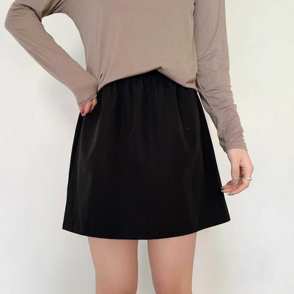 Summer Women's Short Skirt Butt Covered A-line Mini Skirts Fashion Style All Match