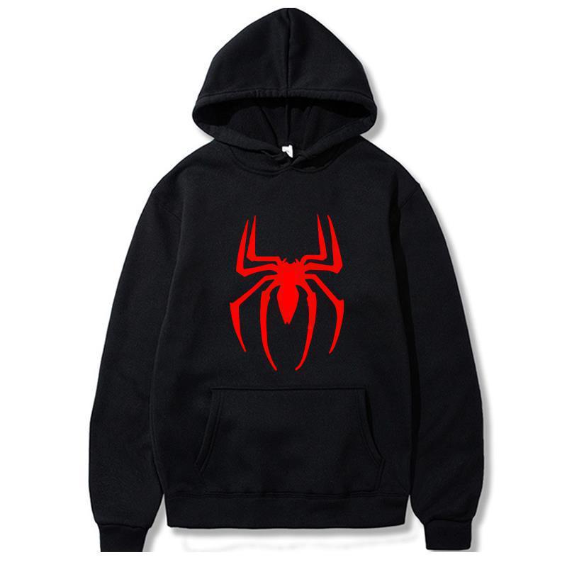 Unisex Cross-Border Trendy Hip-Hop Spider Hoodie for Autumn/Winter