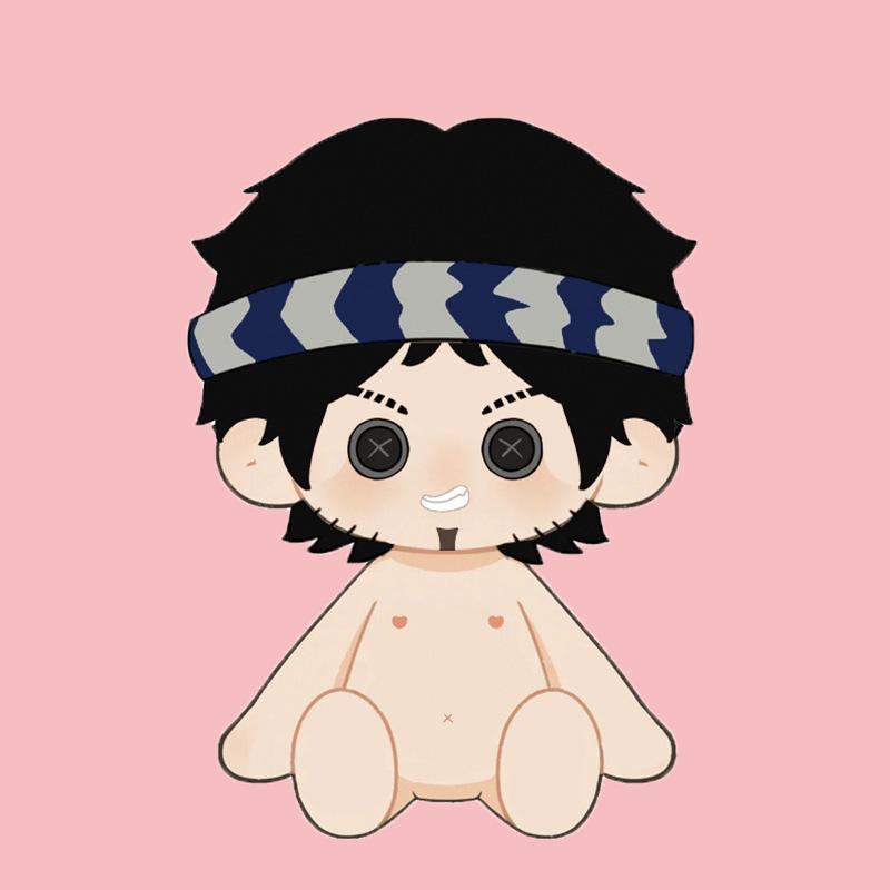 40CM Game Identity V Plush Toys Cosplay Ithaqua Handsome Ear Plushie Doll Dress Up Stuffed Pillow Anime Mascot Christmas Gift