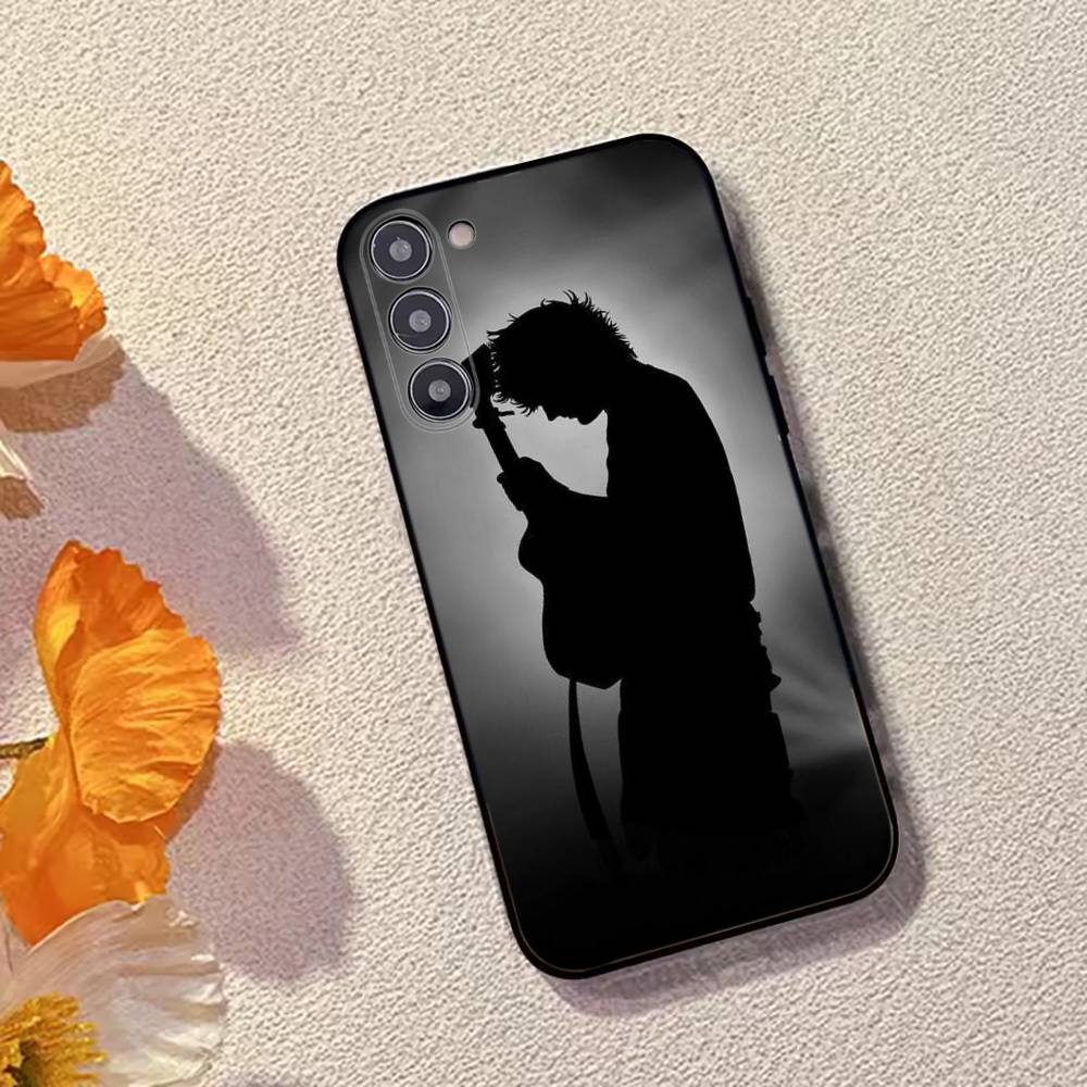 Ed Sheeran Hot Singer Phone Case Black Silicone Soft For Samsung Galaxy A73,A72,A71,A70,A53,A52,A51