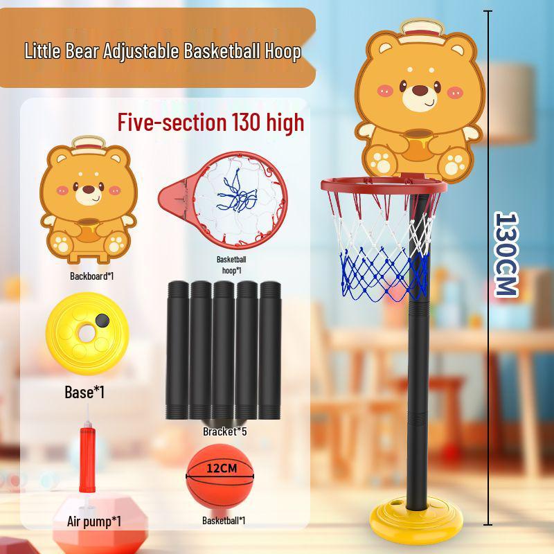 Adjustable Height Basketball Hoop for Kids - Indoor/Outdoor Play