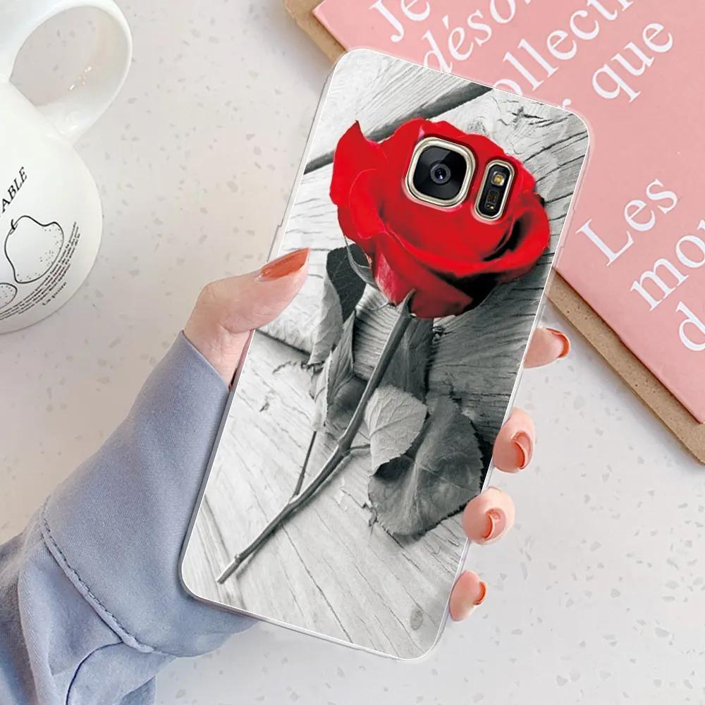 For Samsung Galaxy S7 Edge Case Cover Shockproof Back Phone Case For Samsung Galaxy S7 Edge S6 S6 Edge Plus Silicon Clear Bumper
