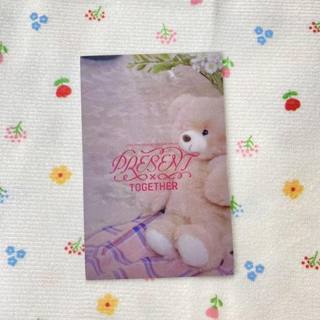 [USED] TXT FC Bonus FANLIVE MOAZONE TaehyungTuva Trading Card