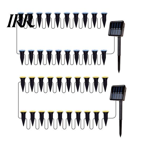 Decorative Solar Outdoor Lights 15 Pcs Mini Ground LED Flat Landscape Lighting Waterproof Small Walkway Garden with Auto On/Off for Pathway Yard