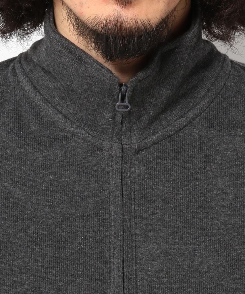 AVIREX DAILY STAND ZIP RIB JACKET 6153642 M charcoal