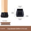 Thickened Silent Felt Silicone Chair Leg Covers - Furniture Foot Protectors