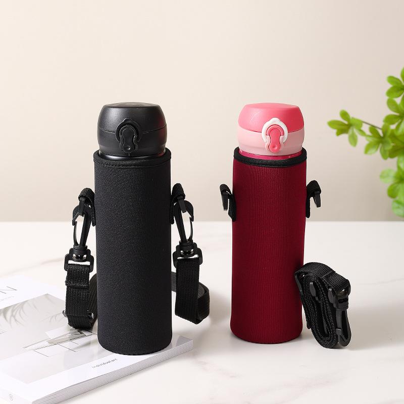 Thickened Heat-Insulating Portable Outdoor Sports Shoulder Strap Cup Sleeve