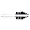 Auto Door Fender Side Blade Badge Car Body Anti Scratch Metal Sticker For Citroen C5 2000-2017 Accessories