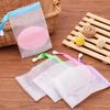 50Pcs Hangable Bath Foaming Mesh Bags with Drawstring Shower Gel Saver Pouch  for Facial Cleanser